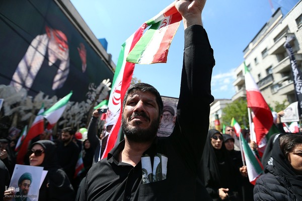 تهران در سوگ چهلمین روز شهادت رهبر شهید انقلاب اسلامی