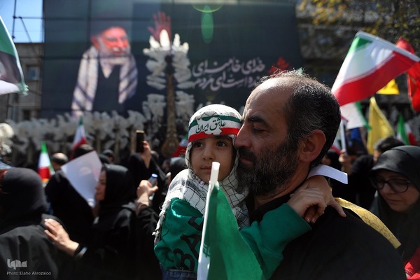 تهران در سوگ چهلمین روز شهادت رهبر شهید انقلاب اسلامی