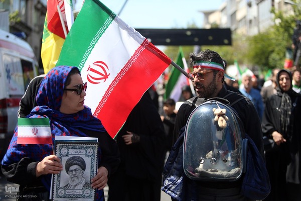 تهران در سوگ چهلمین روز شهادت رهبر شهید انقلاب اسلامی