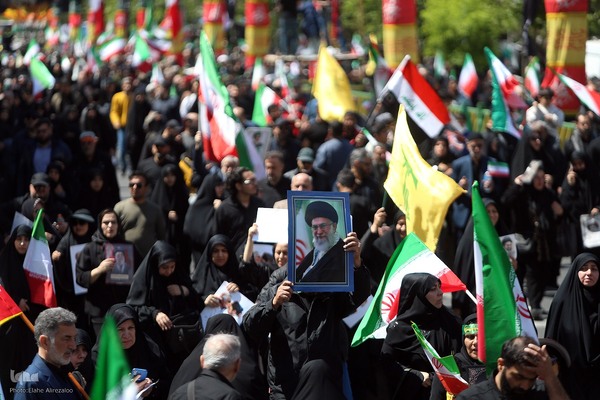 تهران در سوگ چهلمین روز شهادت رهبر شهید انقلاب اسلامی