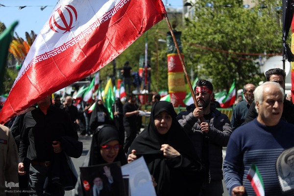 تهران در سوگ چهلمین روز شهادت رهبر شهید انقلاب اسلامی