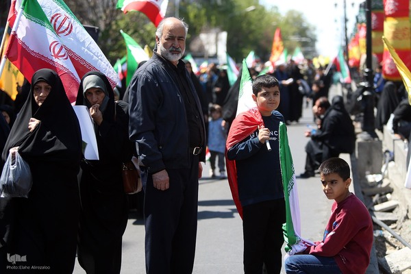 تهران در سوگ چهلمین روز شهادت رهبر شهید انقلاب اسلامی