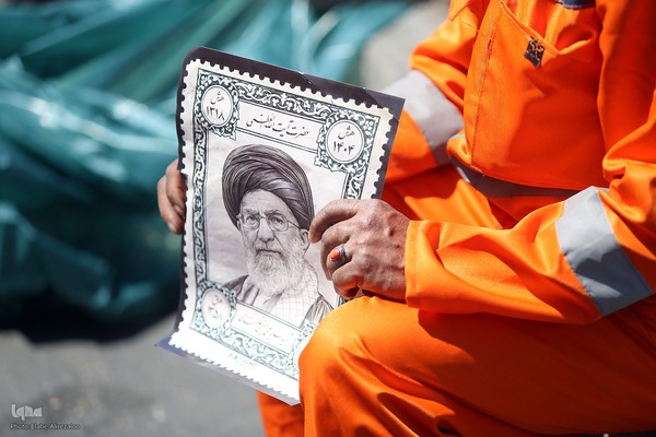 تهران در سوگ چهلمین روز شهادت رهبر شهید انقلاب اسلامی