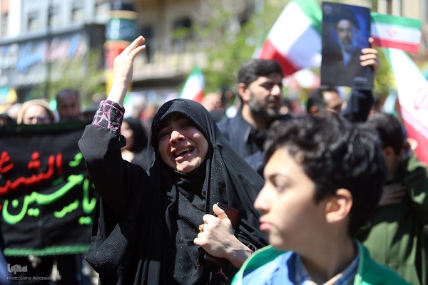 تهران در سوگ چهلمین روز شهادت رهبر شهید انقلاب اسلامی