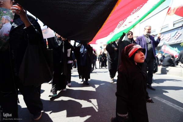 تهران در سوگ چهلمین روز شهادت رهبر شهید انقلاب اسلامی