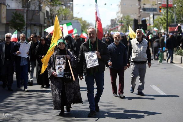 تهران در سوگ چهلمین روز شهادت رهبر شهید انقلاب اسلامی