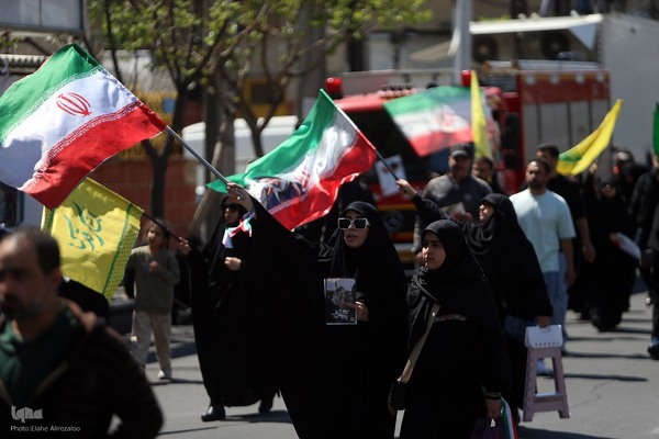 تهران در سوگ چهلمین روز شهادت رهبر شهید انقلاب اسلامی
