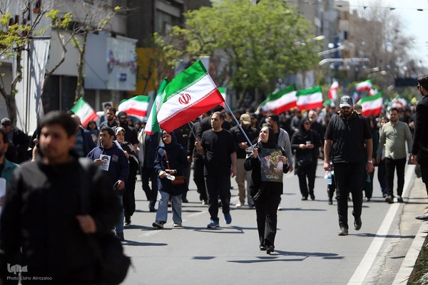 تهران در سوگ چهلمین روز شهادت رهبر شهید انقلاب اسلامی