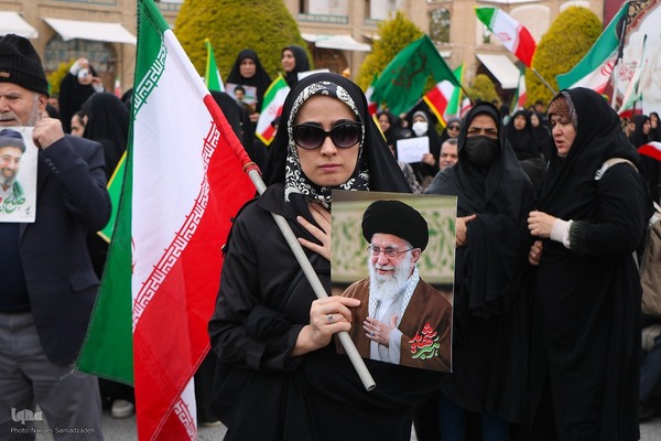 مراسم اربعین رهبر شهید انقلاب در اصفهان