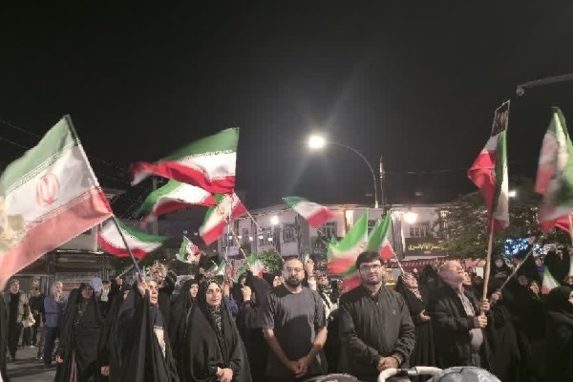 هفتاد و ششمین اجتماع شبانه مردمی بابلسر