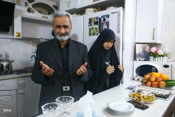 دیدار با خانواده شهدای جنگ رمضان