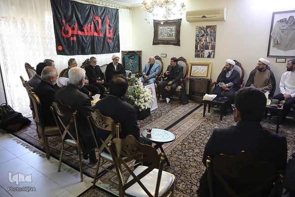 دیدار جامعه قرآنی با خانواده شهید سیدعبدالرحیم موسوی