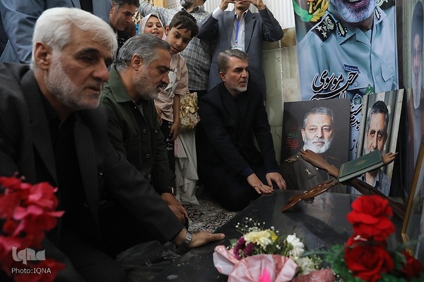 دیدار جامعه قرآنی با خانواده شهید سیدعبدالرحیم موسوی