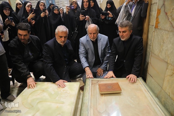 دیدار جامعه قرآنی با خانواده شهید سیدعبدالرحیم موسوی