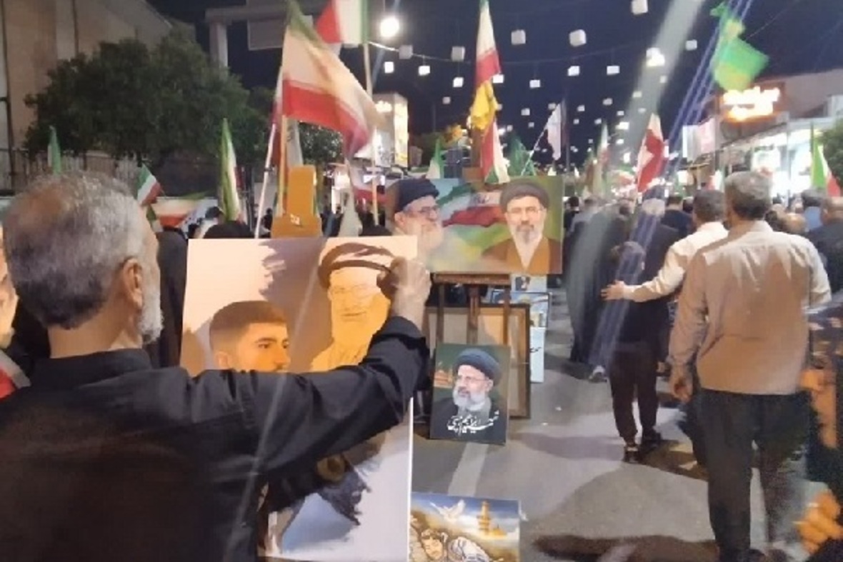 هفتاد و دومین اجتماع و راهپیمایی شبانه