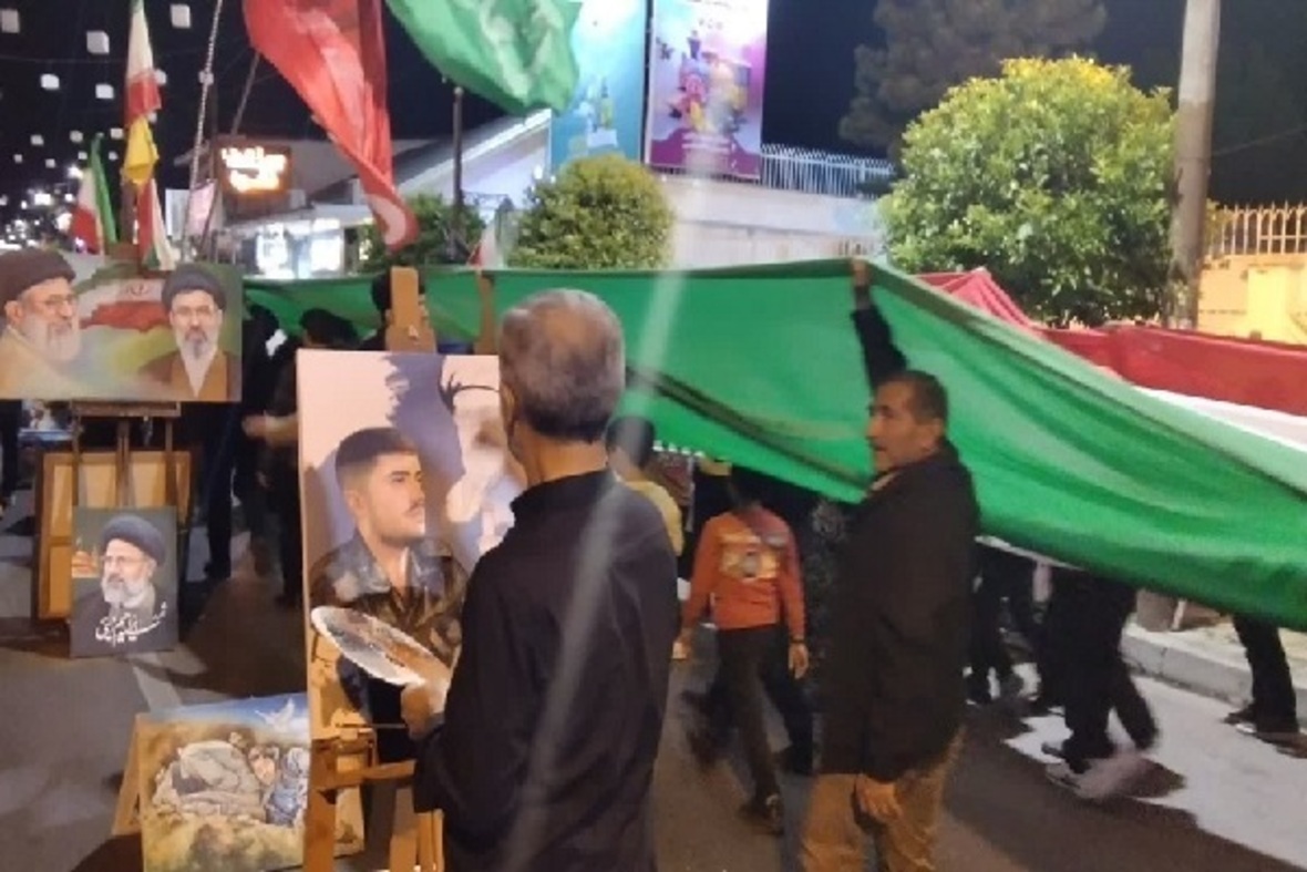 هفتاد و دومین اجتماع و راهپیمایی شبانه