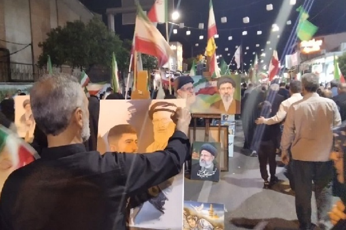 هفتاد و دومین اجتماع و راهپیمایی شبانه
