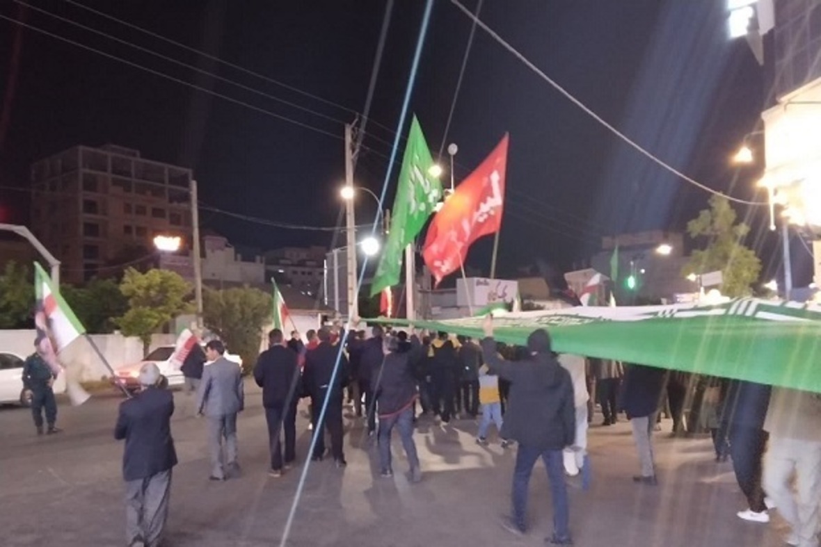 هفتاد و دومین اجتماع و راهپیمایی شبانه