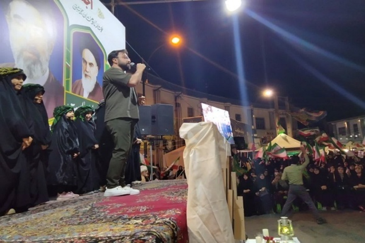 هفتاد و چهارمین اجتماع شبانه مردم انقلابی شهرستان بابلسر