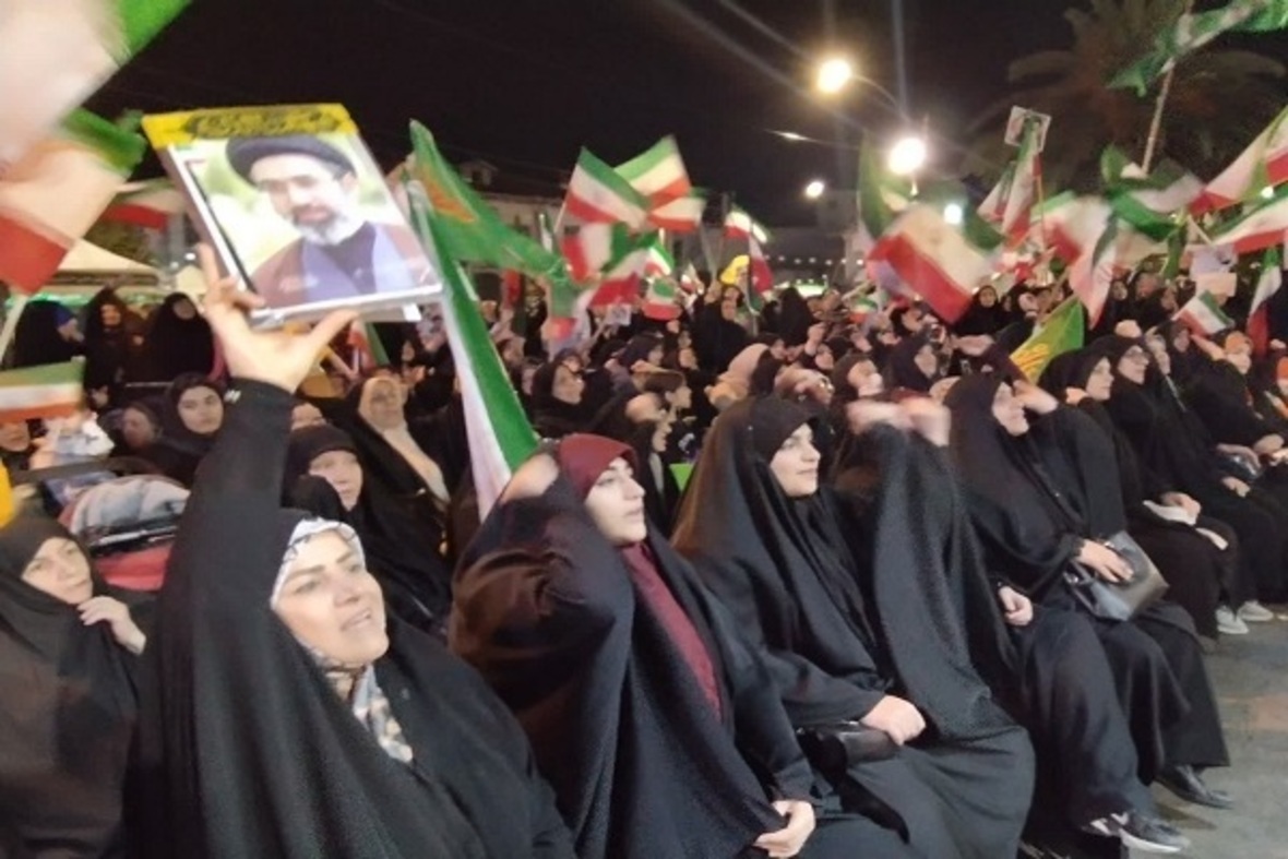 هفتاد و چهارمین اجتماع شبانه مردم انقلابی شهرستان بابلسر