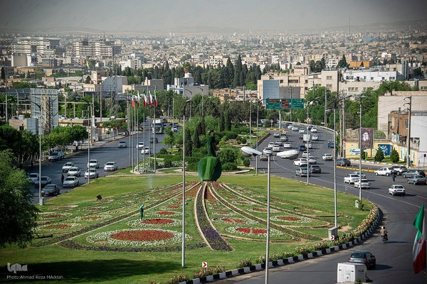مراسم معنوی تعویض قرآن دروازه قرآن شیراز