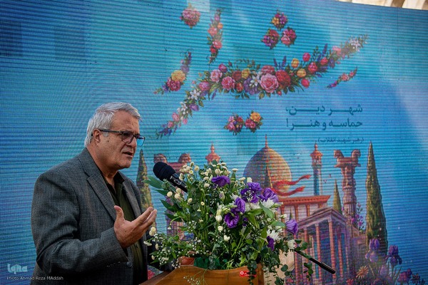 مراسم معنوی تعویض قرآن دروازه قرآن شیراز