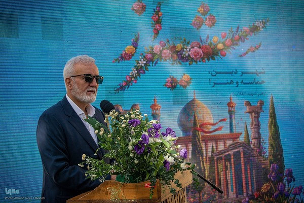 مراسم معنوی تعویض قرآن دروازه قرآن شیراز