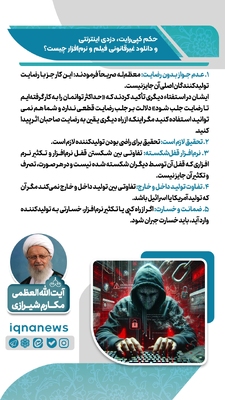حکم کپی رایت، دزدی اینترنتی و دانلود غیرقانونی