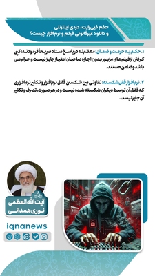 حکم کپی رایت، دزدی اینترنتی و دانلود غیرقانونی
