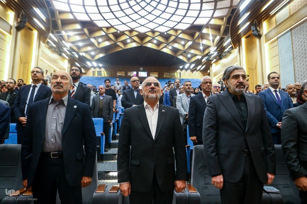 پاسداشت مقام شهیدان لاریجانی و خرازی در دانشگاه تهران