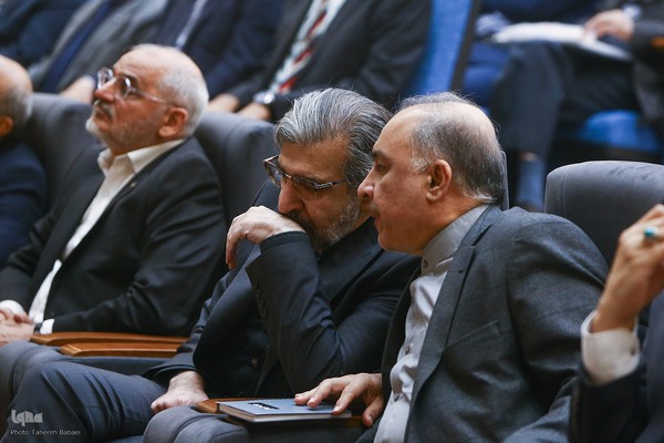 پاسداشت مقام شهیدان لاریجانی و خرازی در دانشگاه تهران