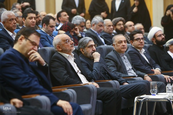 پاسداشت مقام شهیدان لاریجانی و خرازی در دانشگاه تهران