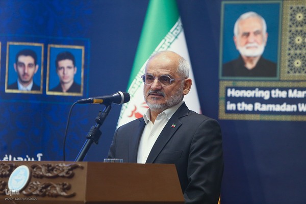 پاسداشت مقام شهیدان لاریجانی و خرازی در دانشگاه تهران