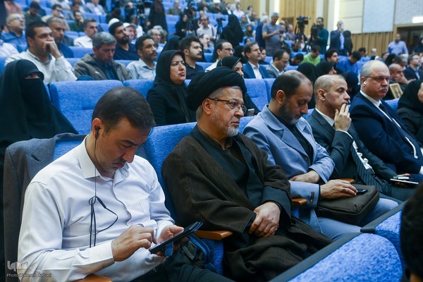 پاسداشت مقام شهیدان لاریجانی و خرازی در دانشگاه تهران