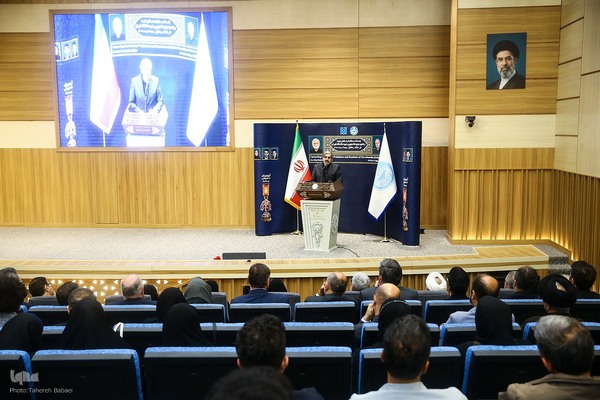 پاسداشت مقام شهیدان لاریجانی و خرازی در دانشگاه تهران