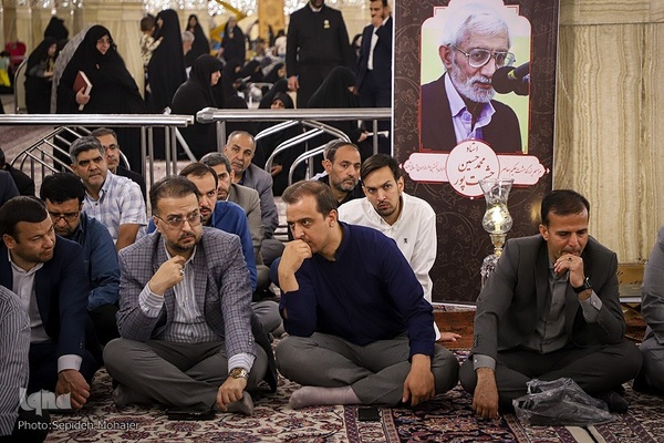مراسم بزرگداشت حکیم معاصر محمدحسین حشمت‌پور در حرم مطهر رضوی