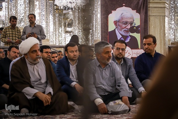 مراسم بزرگداشت حکیم معاصر محمدحسین حشمت‌پور در حرم مطهر رضوی