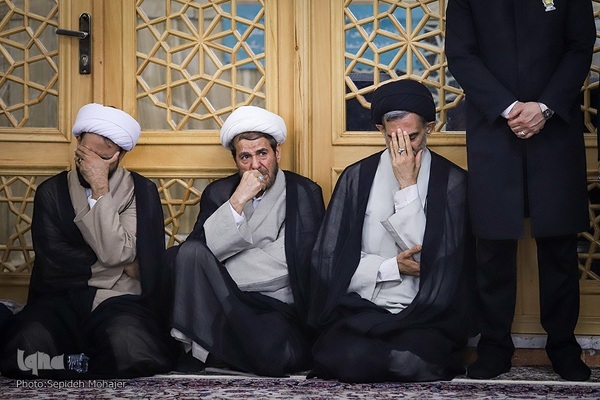 مراسم بزرگداشت حکیم معاصر محمدحسین حشمت‌پور در حرم مطهر رضوی