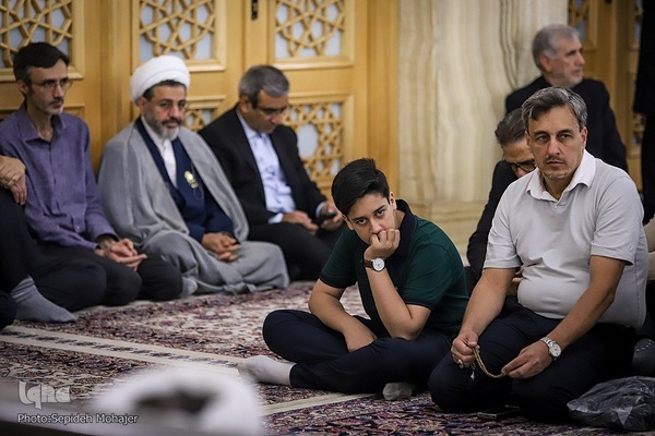 مراسم بزرگداشت حکیم معاصر محمدحسین حشمت‌پور در حرم مطهر رضوی