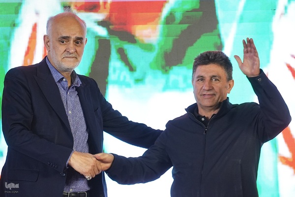 مراسم بدرقه تیم ملی فوتبال ایران در میدان انقلاب