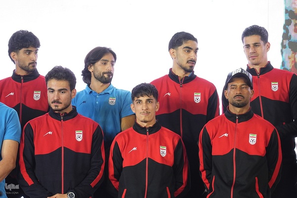 مراسم بدرقه تیم ملی فوتبال ایران در میدان انقلاب