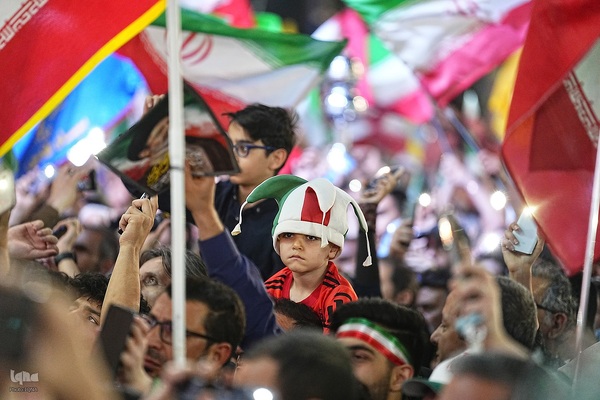 مراسم بدرقه تیم ملی فوتبال ایران در میدان انقلاب