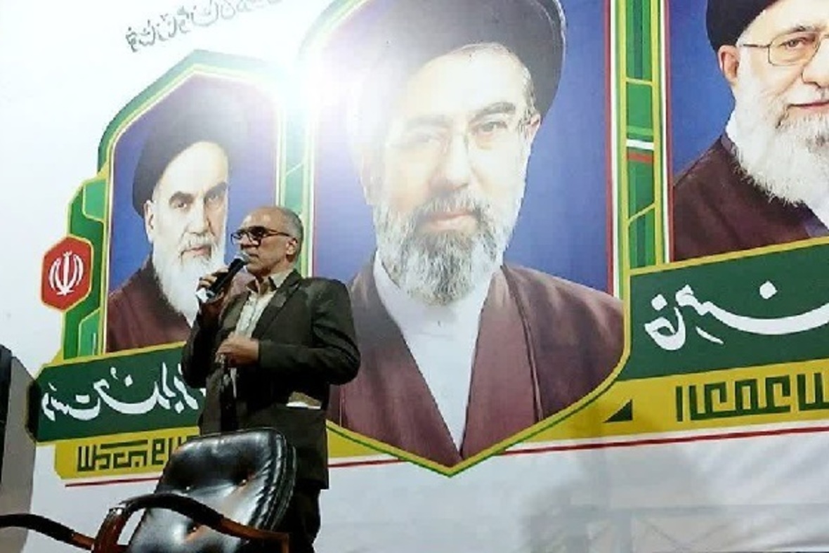هفتاد و پنجمین اجتماع شبانه مردم در سوگ رهبر شهید
