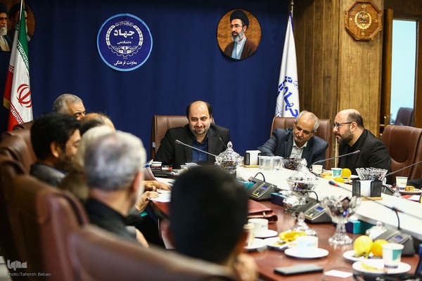 اولین جلسه بررسی زمینه‌های همکاری جهاددانشگاهی و پژوهشگاه علوم و معارف دفاع مقدس