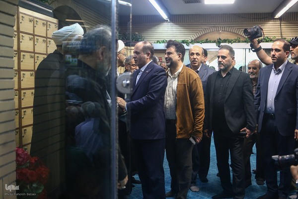 مراسم یادبود شهید دکتر علی لاریجانی در مسجد بلال رسانه ملی