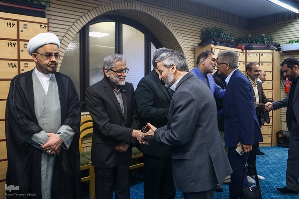 مراسم یادبود شهید دکتر علی لاریجانی در مسجد بلال رسانه ملی