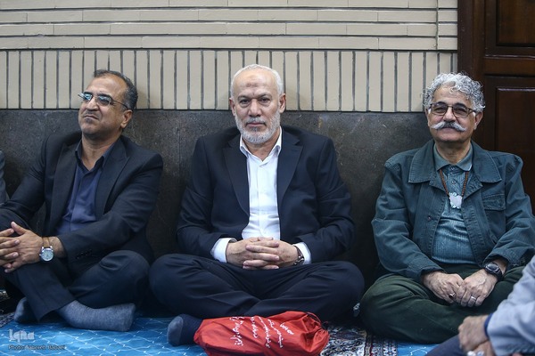 مراسم یادبود شهید دکتر علی لاریجانی در مسجد بلال رسانه ملی