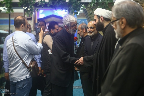 مراسم یادبود شهید دکتر علی لاریجانی در مسجد بلال رسانه ملی