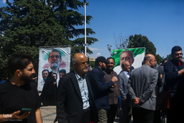 مراسم یادبود شهید دکتر علی لاریجانی در مسجد بلال رسانه ملی