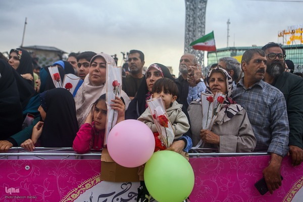 جشن زوج‌های جان‌فدا در تهران